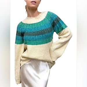 Greylin Megan Funnelneck Ombré Sweater